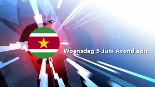 Suriname Nieuws 🎧 Woensdag 5 Juni 2024 uitgebreide Avond editie Delen AUB !