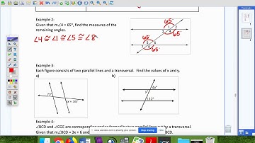 7.1 Parallel Lines & Angles