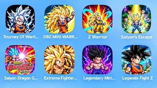 Tourney Of Warriors, DBZ MINI WARRIORS, Z Warrior, Saiyan's Escape, Saiyan Dragon Game screenshot 5