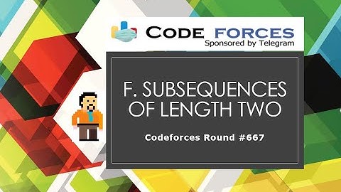 F. Subsequences of Length Two | Codeforces Round #667 (Div. 3) | DP | Dynamic Programming | Strings
