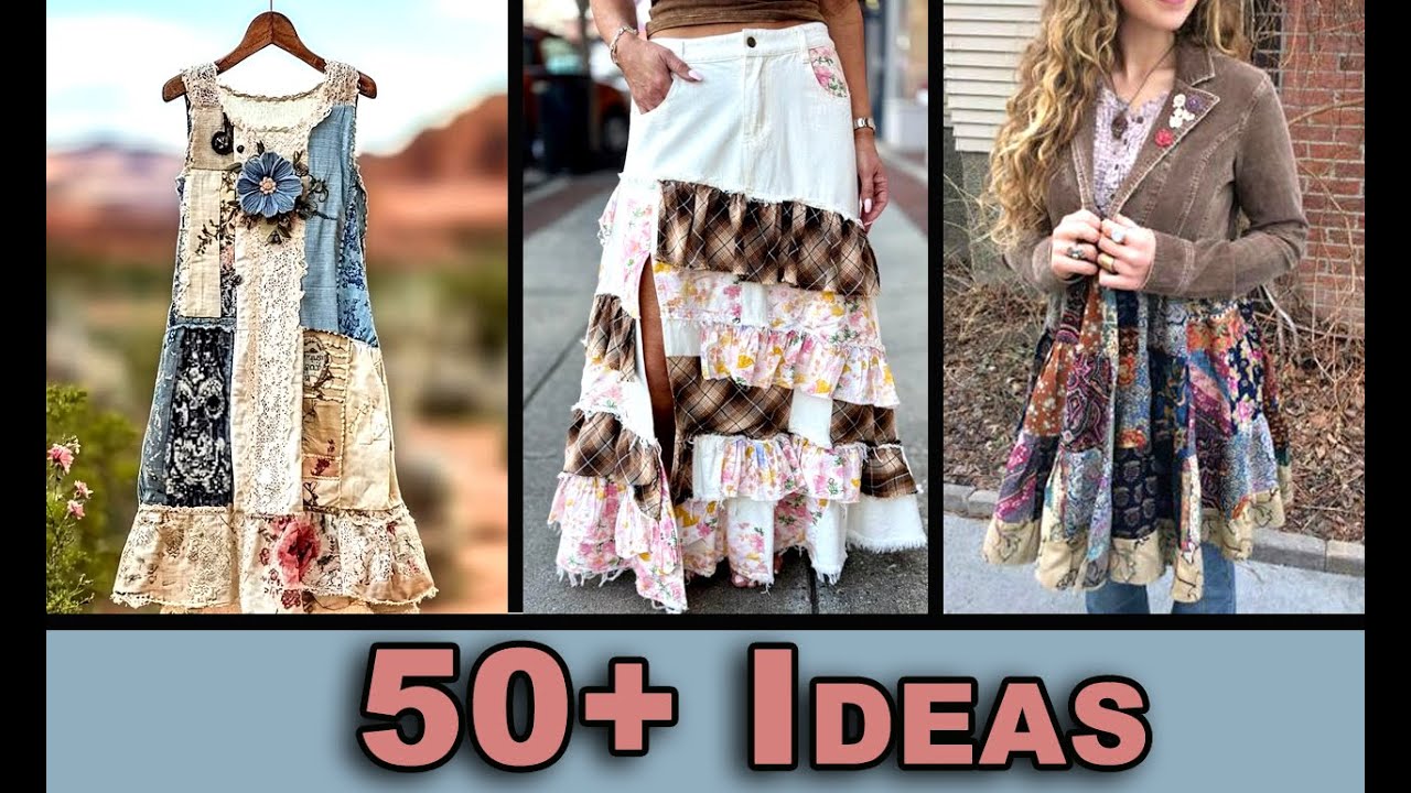 50+ Ideas to Upcycle Clothes for a New Wardrobe
