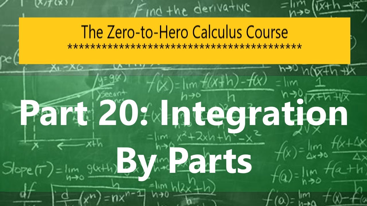 Deriving the Integration by Parts formula YouTube