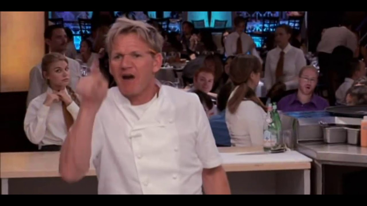 Gordon ramsay goes on a raw rampage - YouTube