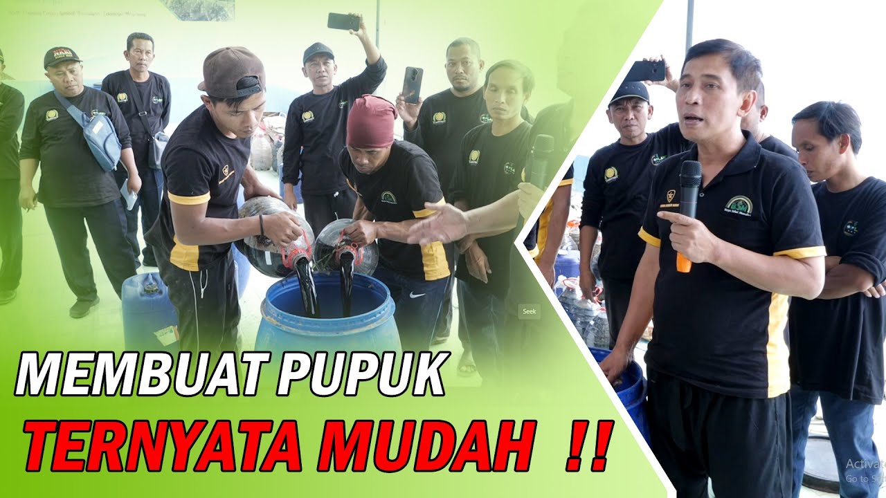 BELAJAR LANGSUNG MEMBUAT PEMBENAH TANAH , ZPT DAN KZL