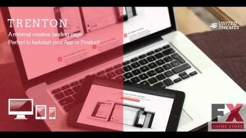 Preview Trenton - App Starter Landing Page Corporate - Landing Pages