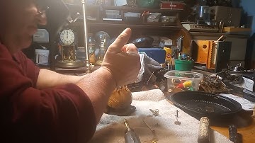 Repairing a 1988 Seth Thomas Banjo clock. 20220114 165737