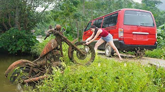 Girl Restores Old Honda CB (CB250) Produced in the 1970s-1980s | Full Restores