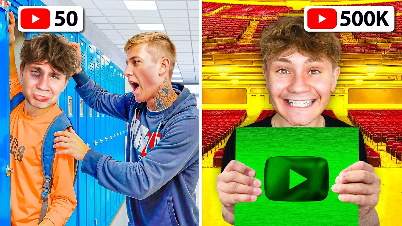 Moje Cesta z Neznámého Kluka na YouTubera! (speciál za 500.000 odběratelů)