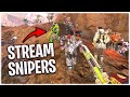 I GOT STREAM SNIPED BY HALF THE LOBBY!?! (Apex Legends PS4)