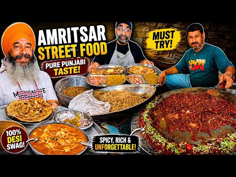 3 Best Street Food In Amritsar | Food Near Golden Temple | Street Food Amritsar | Indian Street Food