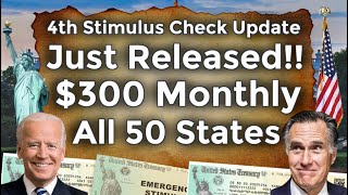 NEW Proposal 300 Monthly 4th Stimulus Check All States Fourth Child Tax Credit Package UPDATE