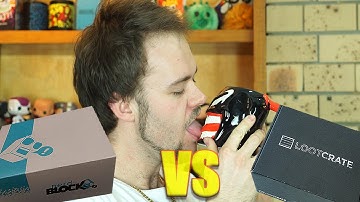 Loot Crate vs Nerd Block August 2015 | DansTube.TV