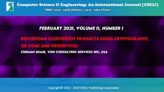 Computer Science & Engineering: An International Journal (CSEIJ)