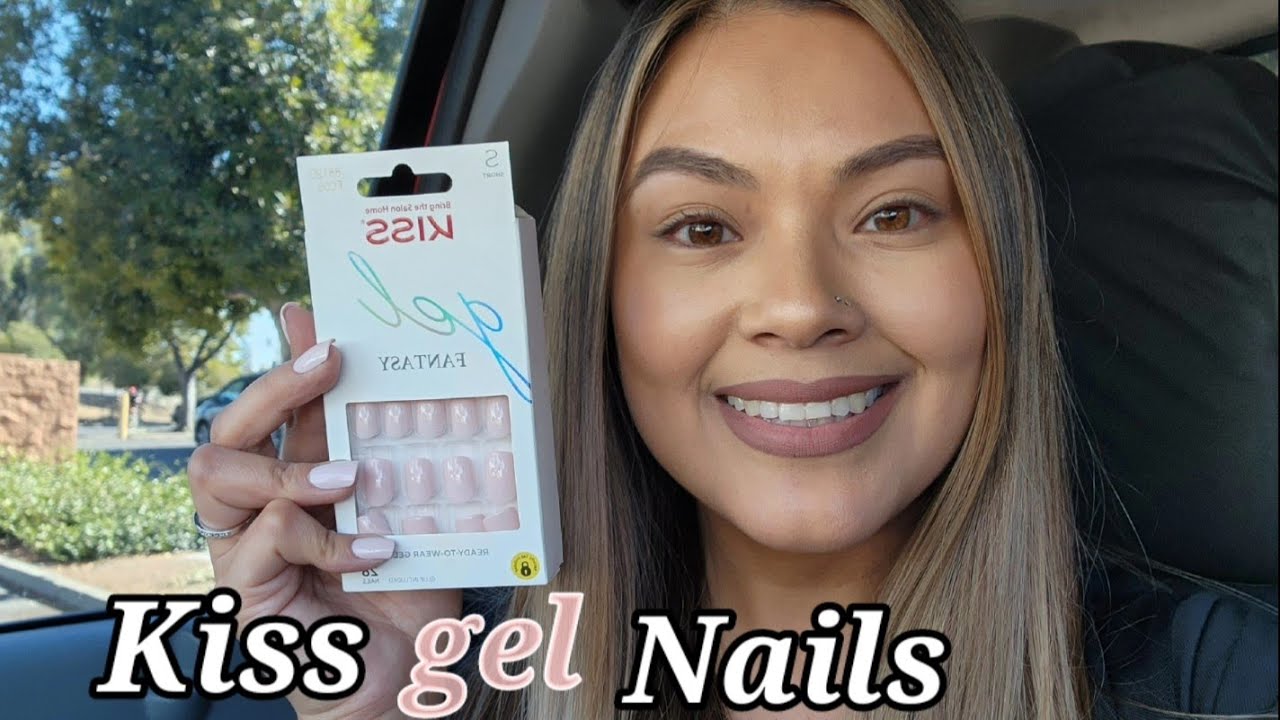 KISS GEL FANTASY NAILS | DIY | EASY AT HOME NAIL KIT | PRESS ON NAILS - YouTube