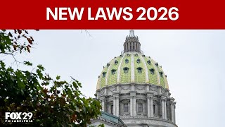 New Laws Coming To Pennsylvania, New Jersey, Delaware In 2026