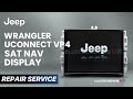 Jeep Wrangler UCONNECT VP4 Sat Nav Touchscreen Display Fault? Years 2017 to 2022 Now Fully Fixed!