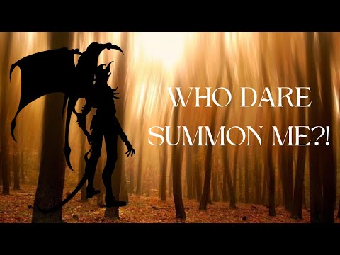 Who dare summon me!? [ASMR Roleplay Halloween special!]