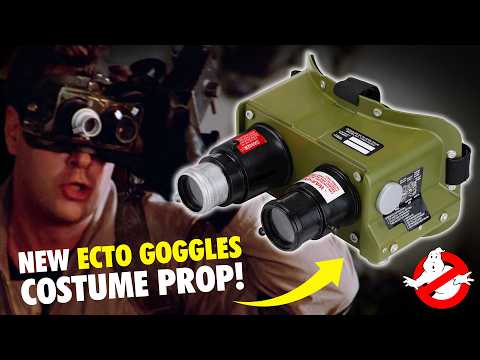 New Ghostbusters Ecto Goggles Costume Prop Now in Stock