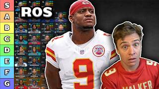 2026 Running Back Rankings & Tiers (Updated)