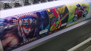 OnePrint  5feet 6feet Eco Solvent plotter | Vinyl Printer With XP600, DX5, DX7