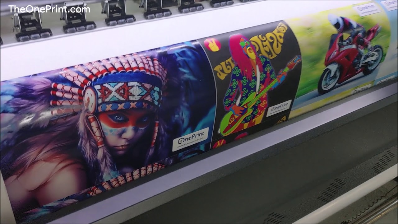 OnePrint  5feet 6feet Eco Solvent plotter | Vinyl Printer With XP600, DX5, DX7