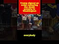 Trump signed an order restoring the death penalty in Washington