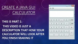 Part 1 of the GUI Calculator, the output of my calculator #CoolCoders