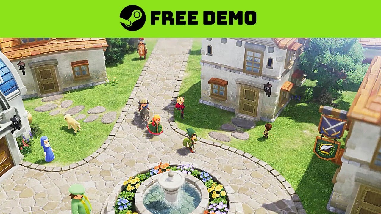 DRAGON QUEST VII Reimagined - Demo Available On Steam