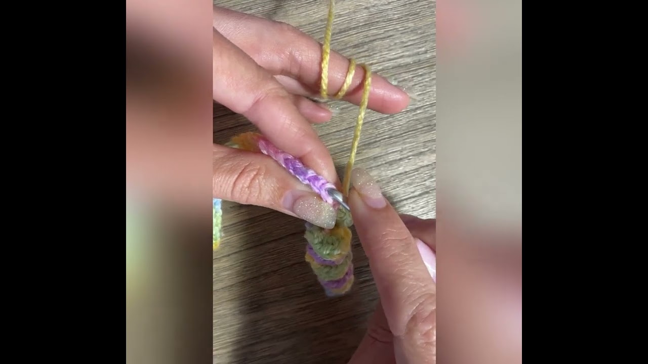 Sleepy Unicorn Rag Doll's Mane - Loops By Emmie Lou