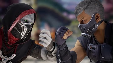 Mortal Kombat 1 - Ermac vs Smoke | All Intro/Interaction Dialogues
