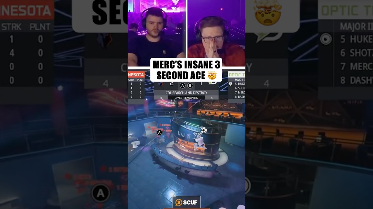 Merc's INSANE 3 Second Ace | The @BarbasolShaveCream Play of the Series