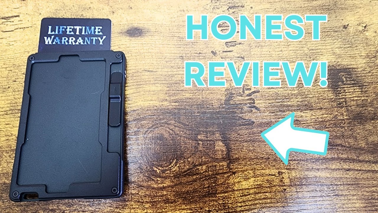 Review: Slim Metal Wallet with Pop-Up Cards & Money Clip 