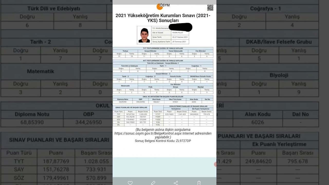 TYT DE 1 MİLYONDAN 250 bin'e çekiş/yaptığım netler