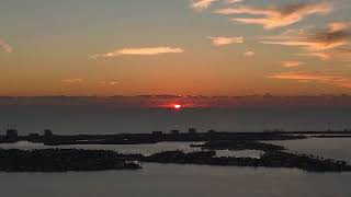 Sunset over Sarasota Bay 11-23-24