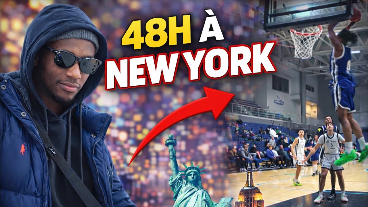 48 HEURES À NEW YORK ! JE VAIS VOIR DERON RIPPEY, LE MEILLEUR MENEUR DES USA 🔥🇺🇸