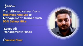 Intellipaat Reviews - R for Data Science | Career Transition | Got 90% Salary Hike - Sayed Ali