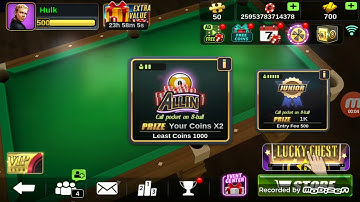 3D Pool Ball playing without line