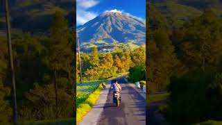 Cinematic video of nature combined with dramatic, calming and relaxing flamenco music
