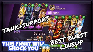 Magic Rush : Best Phys Burst Lineup Worst Defeat Ever 🤣