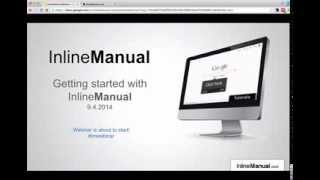 Getting Started with Inline Manual webinar - 9.4.2014