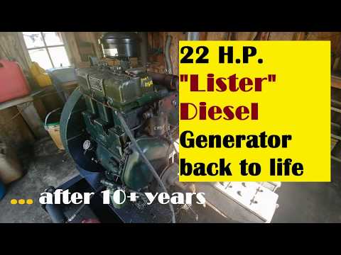 LISTER DIESEL FIRST