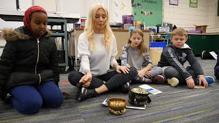 Ellisville Elementary Students Practice Mindful Breathing