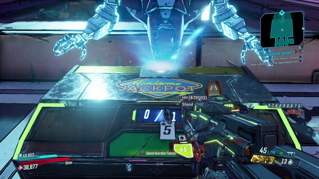 Borderlands® 3 Hitting 21 In Blackjack YouTube