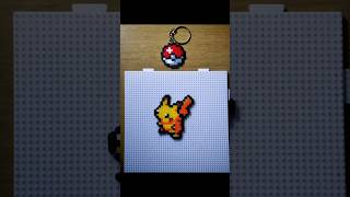 Pikachu Perler Bead Art #game #craft #perlerbeads #pokemon #pixelart