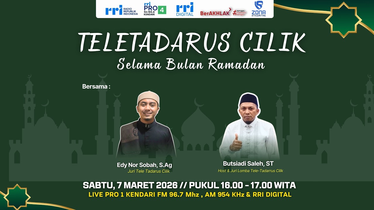 TELE TADARUS CILIK RAMADHAN , SABTU 07 MARET 2026