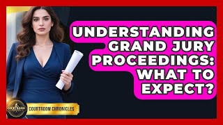 Understanding Grand Jury Proceedings: What To Expect? - Courtroom Chronicles