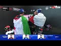 MotoGP al Mugello (GP Italia): Bezzecchi, Martin e Bagnaia nel retropodio dopo la gara