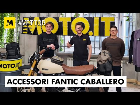 Video Fantic Caballero. Ecco i nuovi accessori Adventure! - youtube
