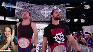 WWE Raw 8/21/17 Backstage and Seth and Deans Entrance