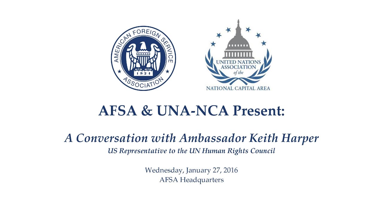 AFSA & UNANCA: A Conversation with Ambassador Keith Harper